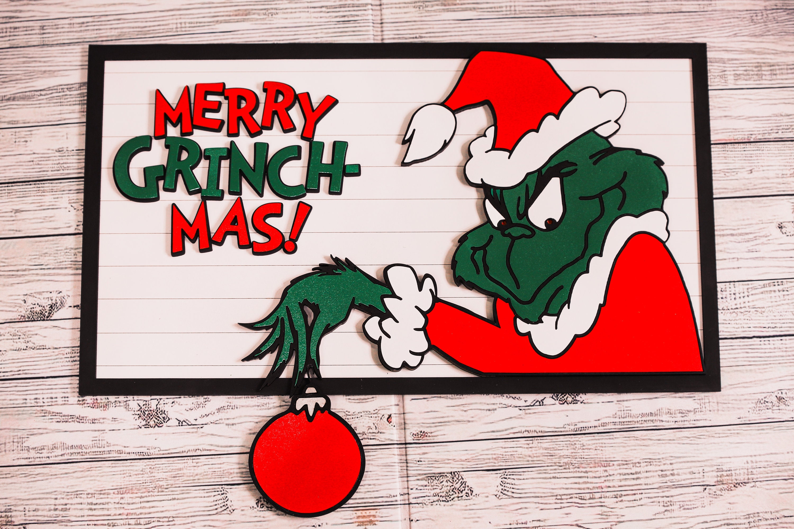 Merry Grinchmas Watercolor Print The Grinch Christmas -  Portugal