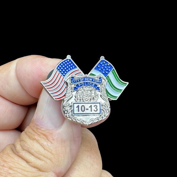 Nypd Lapel Pins Etsy