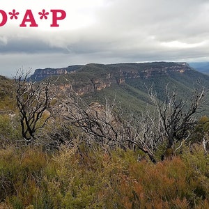 Boars Head Lookout in the Blue Mountains Australia