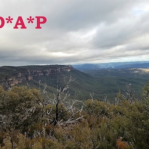 Boars Head Lookout in the Blue Mountains Australia
