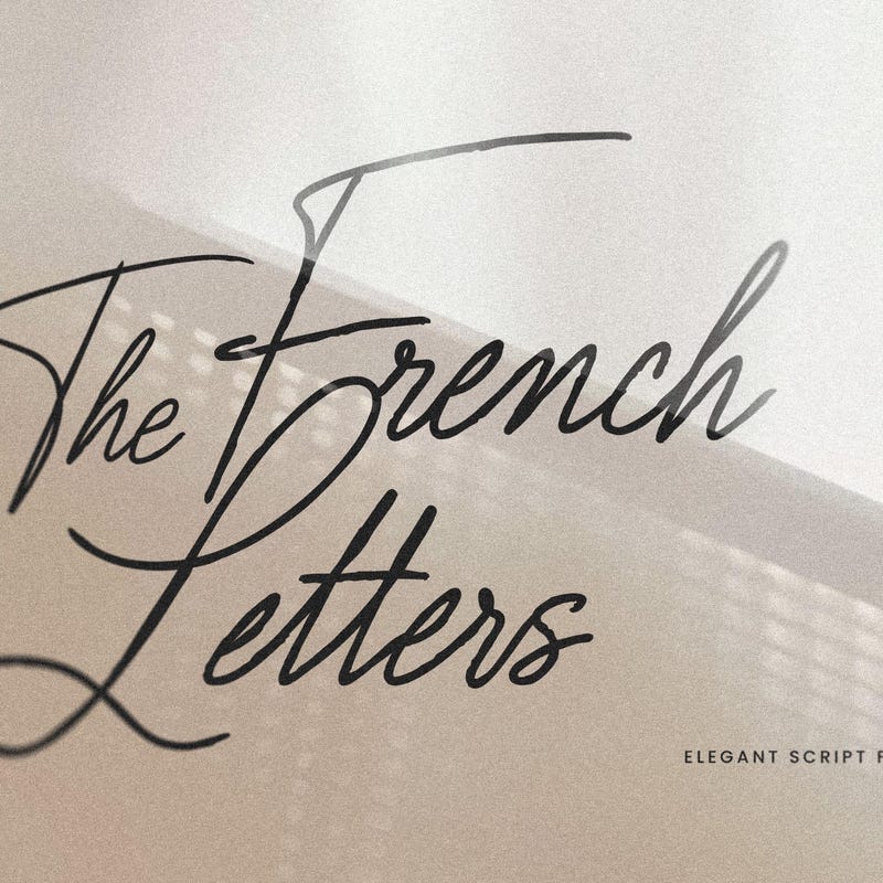 French Letters - Etsy
