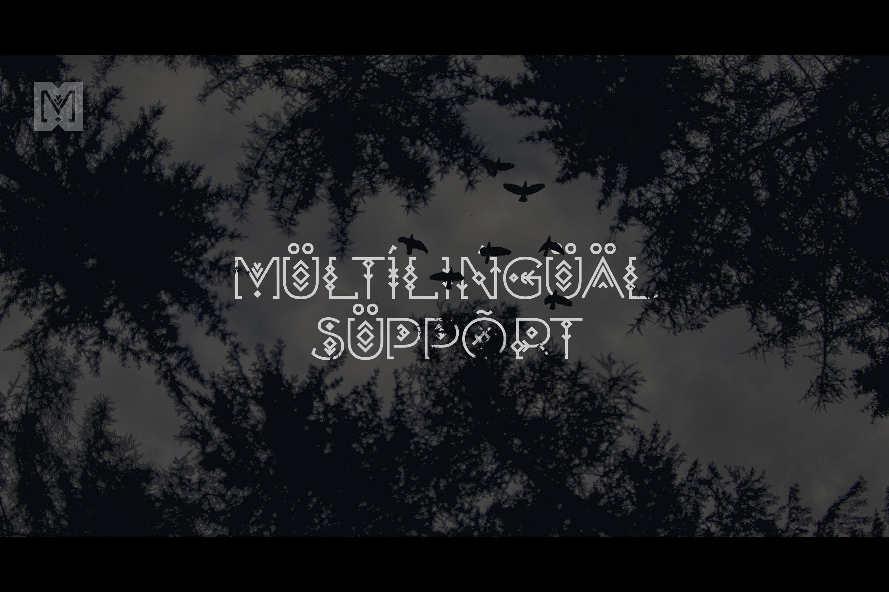 Mjolnir Lettering Mjölnir - Nordic Tribal Font | Viking Font | Runic Font - Etsy