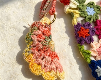 Crochet Sunglasses Holder Necklace Stand Glasses Organizer Handmade Eyeglasses Case Eyewear Accessory Hat Decoration Vacation Holiday Gift