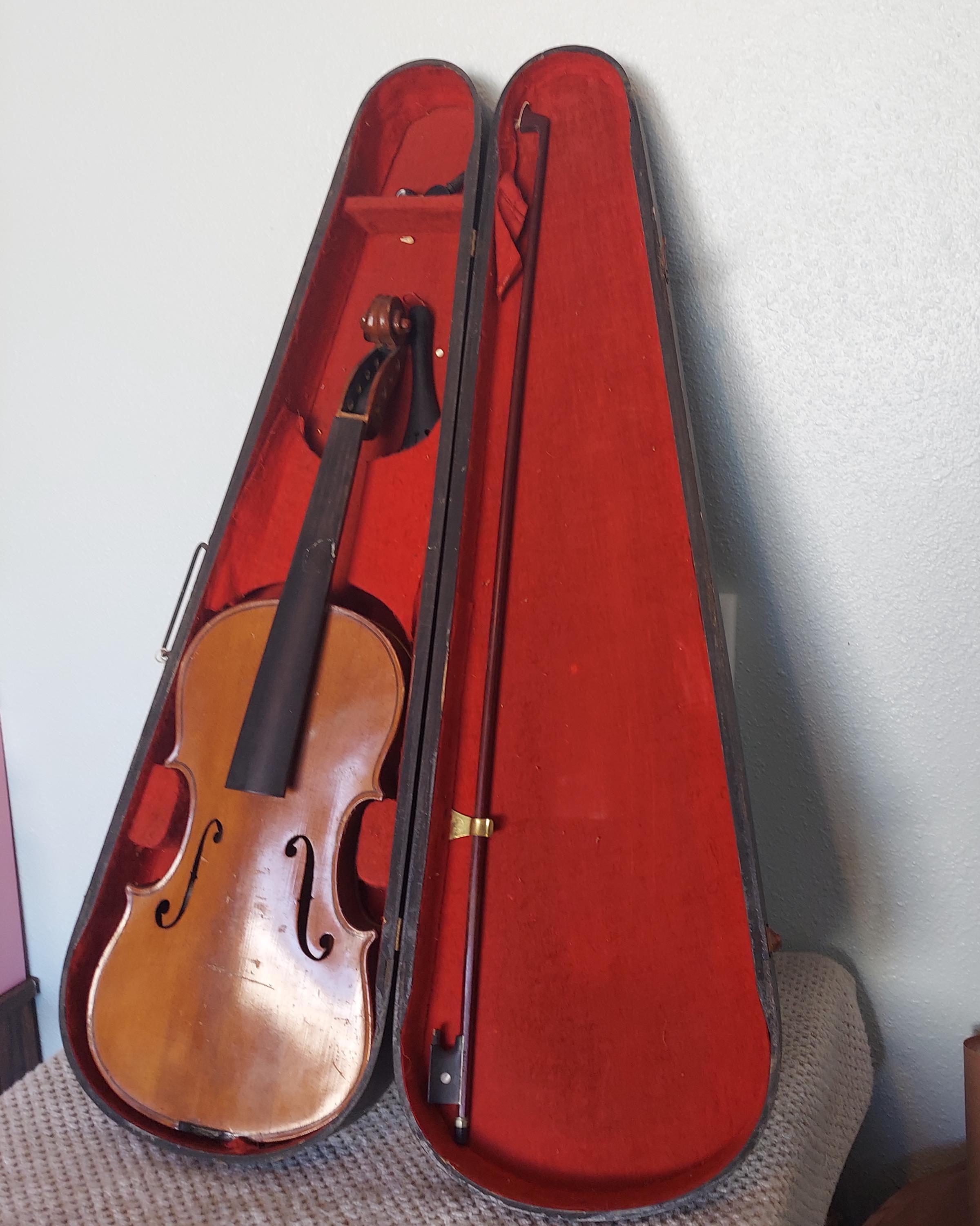 Antique Vintage Violin Case - Etsy