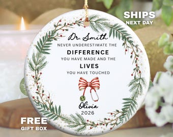 Adorno navideño, regalo personalizado