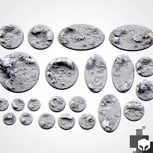 Forest Bases | Txarli Factory | Thematic Round/Oval Bases for all of your tabletop gaming needs