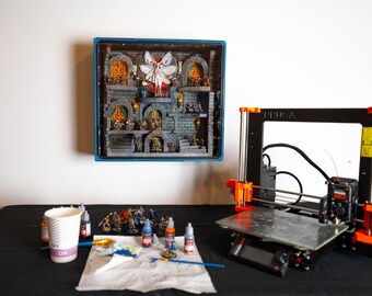 Steampunk Factory Diorama for Miniature Display - Etsy