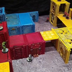 Isolation Protocol --- Modular Sci-fi Terrain For 28/32mm Scale Tabletop Games