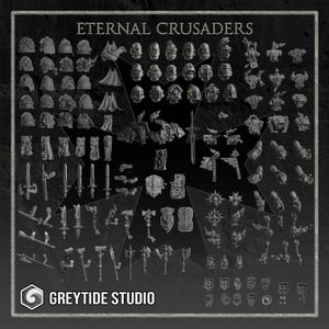 Eternal Crusaders Mega Bundle Conversion Kits | Eternal Pilgrims | GreyTide Studio | Thematic upgrade pack!