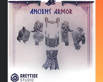 Primal Hounds Ancient Armor | GreyTide Studio | Thematic upgrade pack!