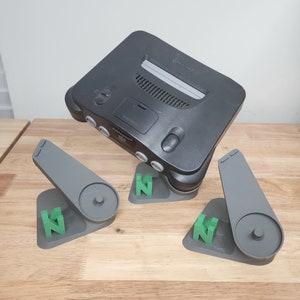 Nintendo 64 Retro Console Stand - a fun and interesting way to display your retro gaming consoles!