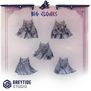 TERMI Cloaks Conversion Kit | Primal Hounds | GreyTide Studio | Thematic upgrade pack!