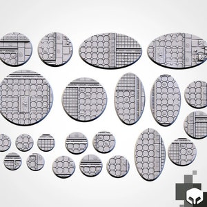 Royal Palace Bases | Txarli Factory | Thematic Round/Oval Bases for all of your tabletop gaming needs