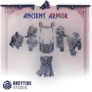 Space Dreadnaught Conversion Kit | Primal Hounds | GreyTide Studio | Thematic upgrade pack!