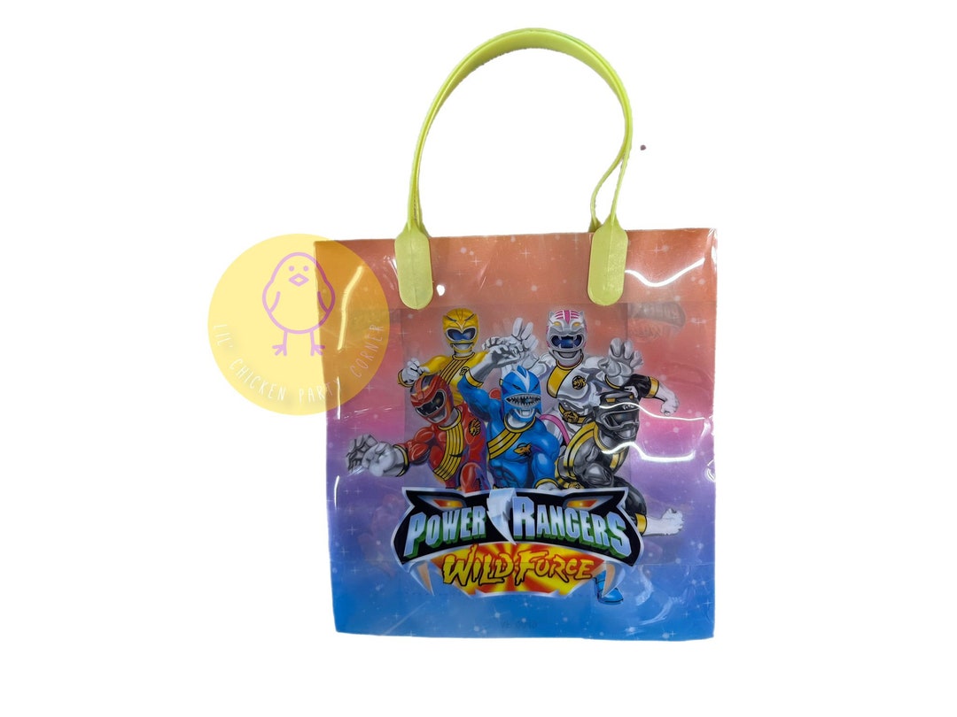 Power Rangers Goodie Bag Etsy