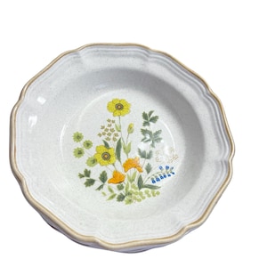 mikasa garden club, mikasa fresh floral, mikasa japan, mikasa bowls, vintage 70s bowl, vintage kitchen, mikasa 1970s, vintage bowls, dinner