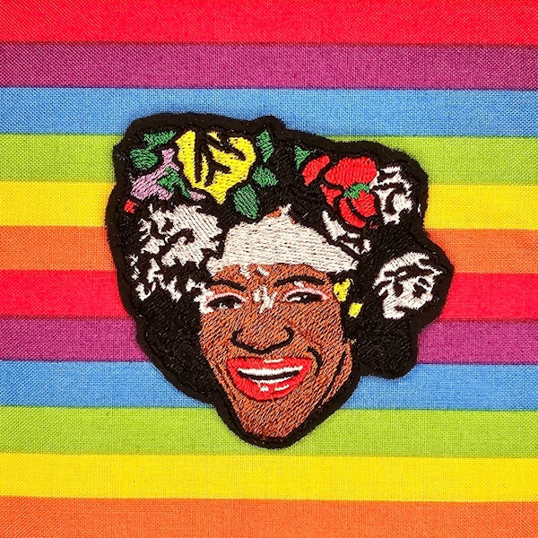 Marsha P. Johnson - Embroidered Sew-On/ DIY Patch