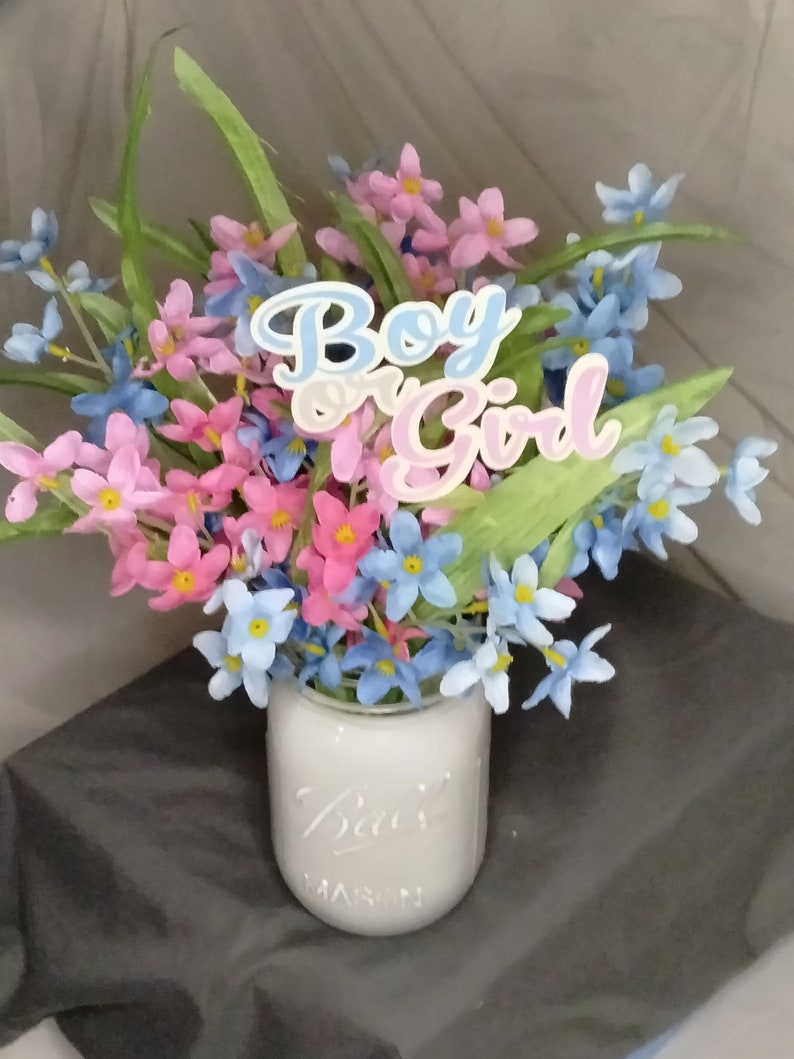 Baby Shower Decorations, Boys Baby Shower Centerpiece for Baby Shower