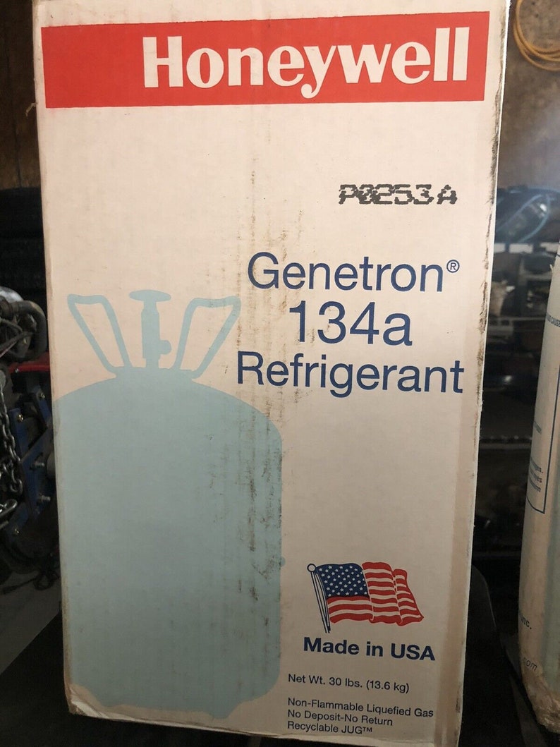 Honeywell R134a 30lb Refrigerant r134a Factory Sealed Etsy