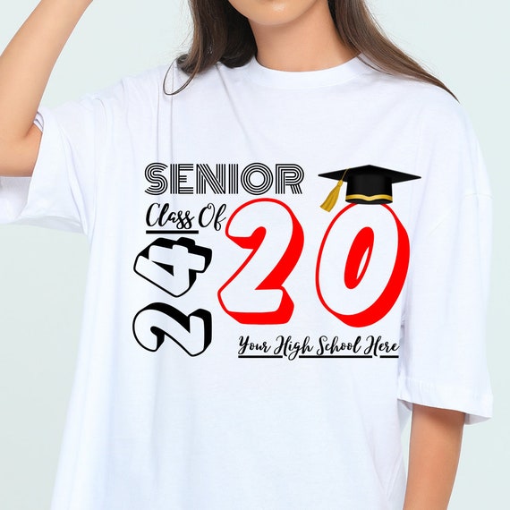 Class Of 2024 Graduation, Senior Shirt, Sublimation PNG