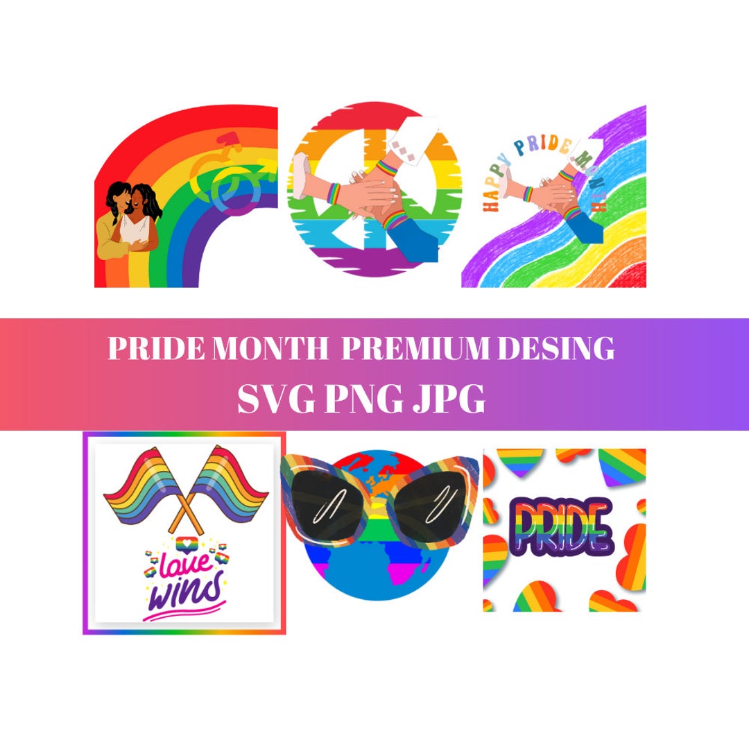 Gay Pride Svg Bundle LGBT Svg Bundle Gay Svg Pride Svg - Etsy