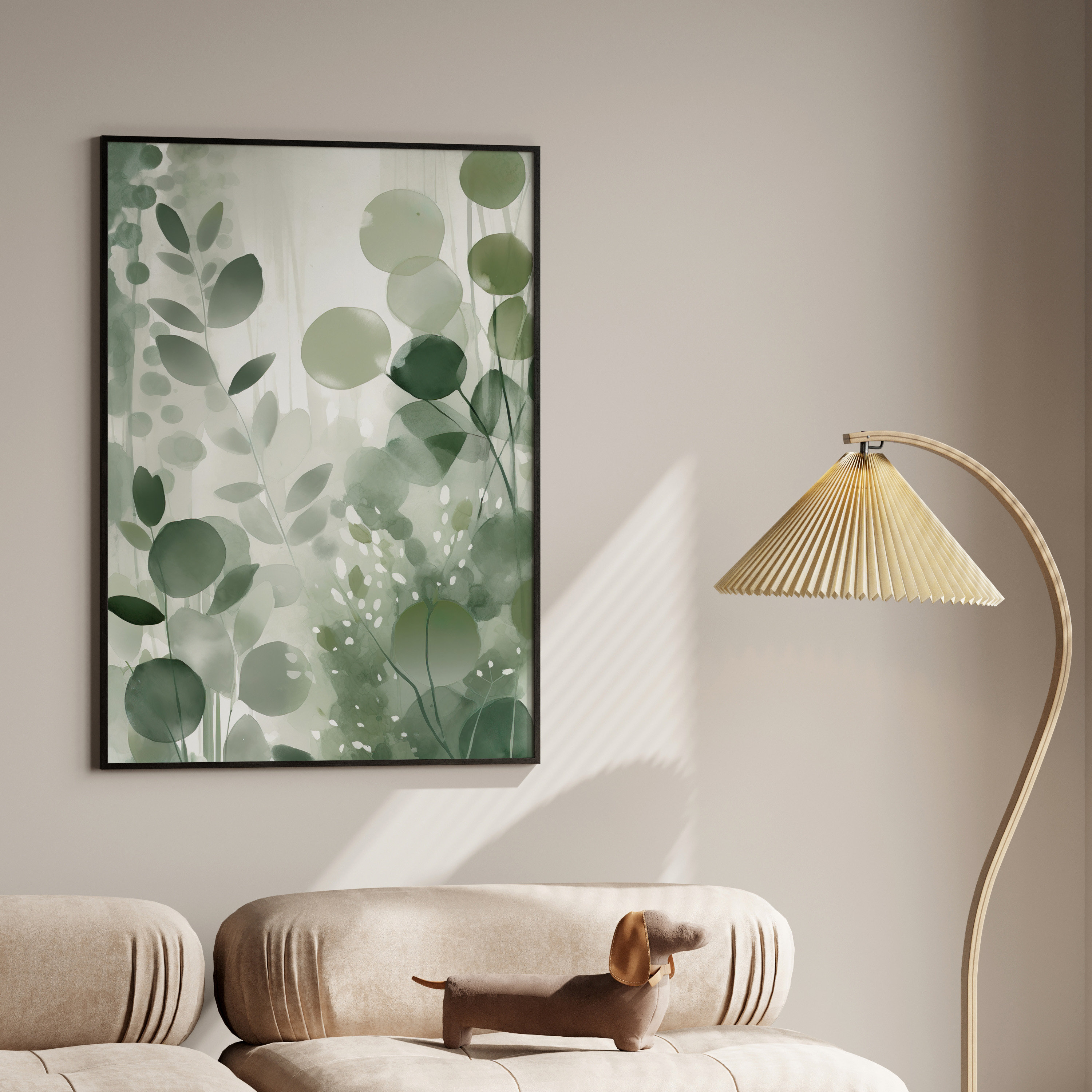 Sage Green Wall Art Prints Set of 3 Prints Botanical - Etsy