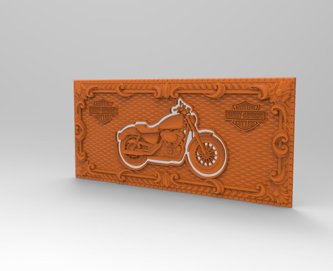 Harley Davidson Stl Files, CNC Router Engraver, Vetric, Vcarve, CNC