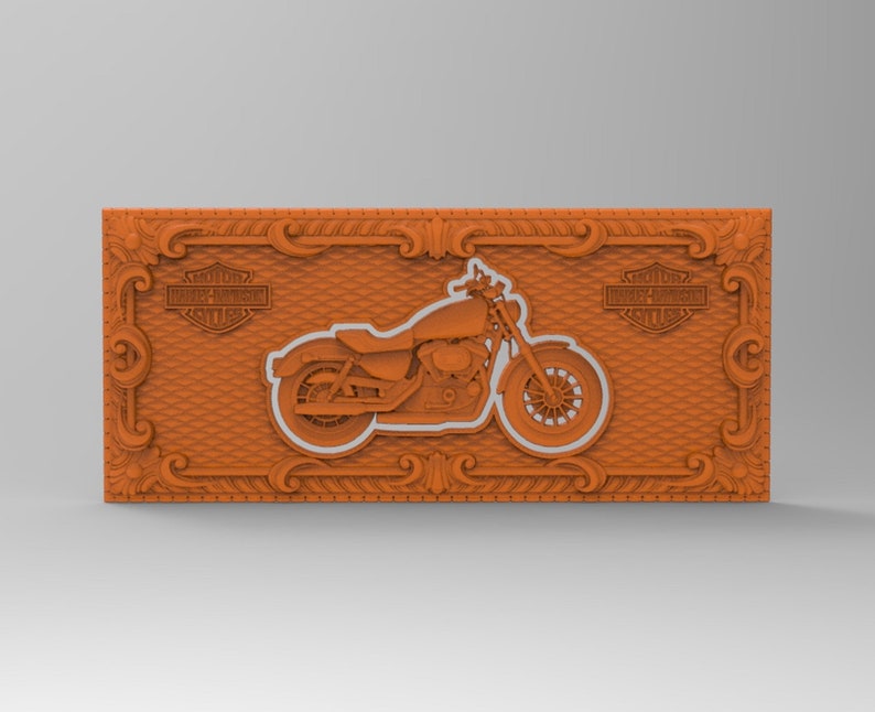 Harley Davidson Stl Files, CNC Router Engraver, Vetric, Vcarve, CNC
