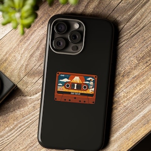 Vintage Retro Cassette Phone Case | iPhone 15, 14, 13, 12, 11, SE, X, XR, XS Max, 15 Pro Max, cover, Samsung Galaxy S20 S21 S22 S24