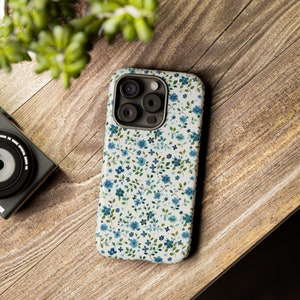 Beautiful Minimal Phone case Wild Flowers Floral Phone Case for iPhone 16, 15, 13, 14, 15 Pro Max, Samsung Galaxy S20, S 21, S22, S23, S24