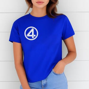 Fantastic Four Unisex T-Shirt, First Steps Vintage Superhero Tee, Retro 4 Shirt, Superhero Comic Tee, Heroes Shirt, Fantastic Four Shirt