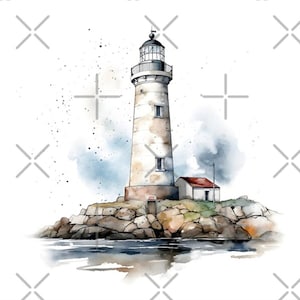 The Lighthouse | Lighthouse Wall Art | Lighthouse Download | Lighthouse Decor  | Lighthouse SVG |  Lighthouse Print | Lighthouse Art