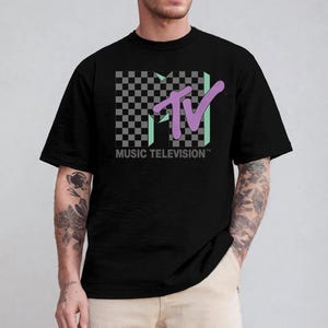 Cool MTV Logo T-Shirt, Retro Music Tee, Vintage MTV Shirt, Family Vacation Shirt, 80s 90s Disneyland Tee, Matching Group Shirt