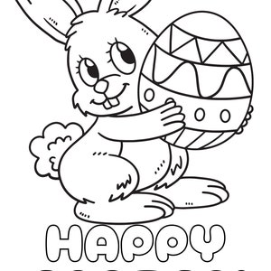 Easter coloring pages-Easter Delights: Printable Coloring Pages PDF