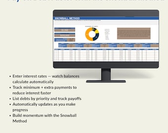 Vaulto Ultimate Digital Budget Planner Bundle with Debt and Savings Tracker