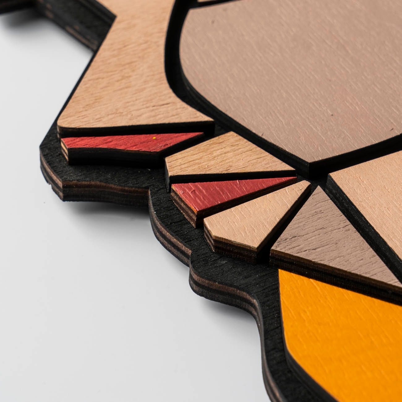 Wooden Hanging Art, Modern, Colorful and Unique Home and Office Decor