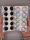Celestial Collection - Hand-painted safety eyes, amigurumi, crochet, sinker, toy product logo