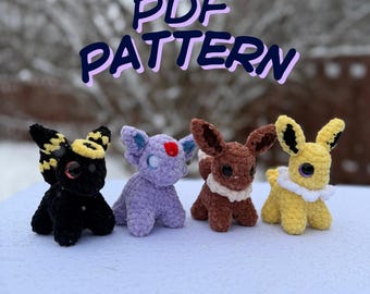 Buddy Bundle #1 - Mini Series / PDF Pattern / crochet, amigurumi, beginner