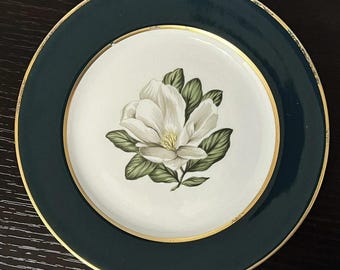 Windsor Arcadian China Magnolia Vintage 6" bread/butter/dessert Plate