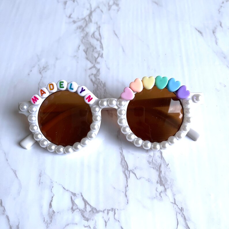 Sunglasses for Girl Custom, Personalized Gift for Toddler, Custom