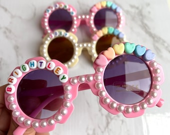 Gift for daughter, Custom sunglasses for toddler girl, unique gift for child, Personalized gift for baby, cute gift for new baby, with name