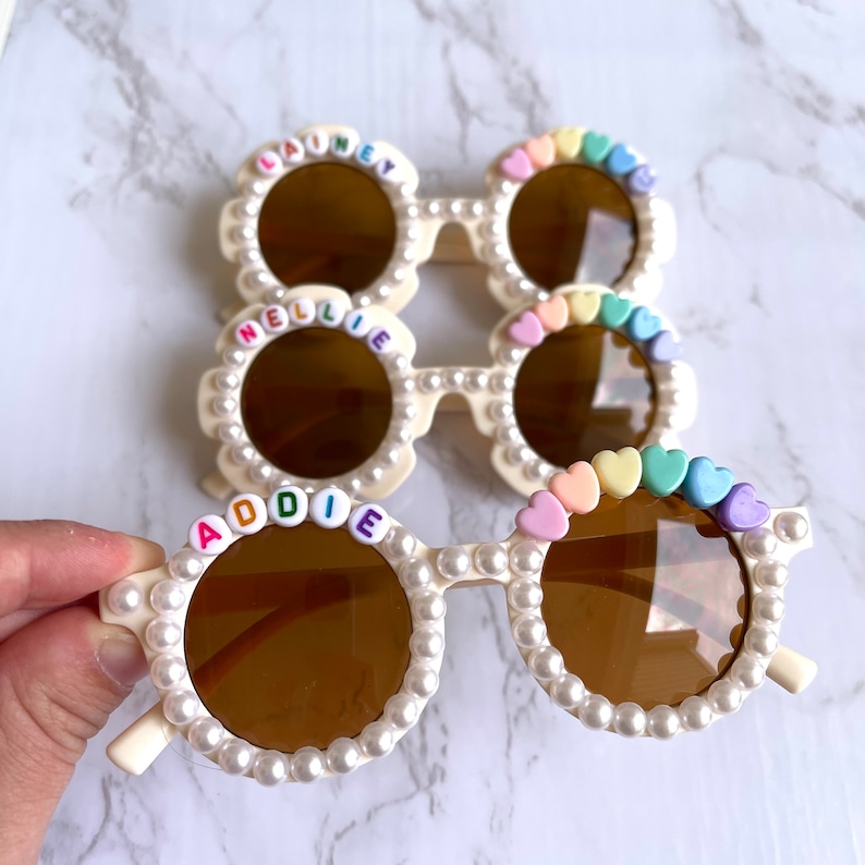 Sunglasses for Girl Custom, Personalized Gift for Toddler, Custom