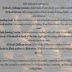 Black Children’s Reading Journal | 50 Book Challenge - Celebrating Books by Black Authors & Illustrators | Book Reviews Young Readers