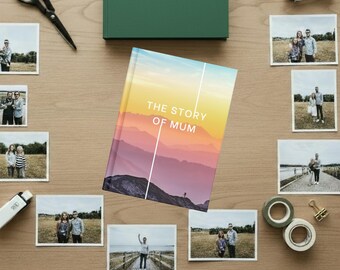 Banco de preguntas sobre la historia de la vida de mamá / Libro de recuerdos con 500 preguntas / Regalo para abuelos / Diario autobiográfico guiado / Regalo para el Día de la Madre