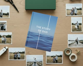 La historia de papá: libro de preguntas para la historia de vida, 500 preguntas, recuerdo, autobiografía para papá, regalo para el Día del Padre
