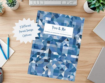 Parent-Tween Child Conversation Journal - You & Me: 52 Weeks of Back-and-Forth Bonding Questions. Interactive Family Keepsake for Connection