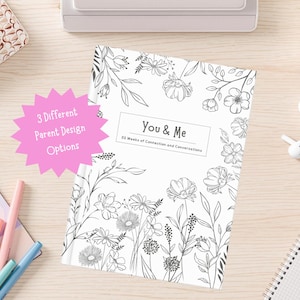 Parent-Tween Conversation Journal - You & Me: 52 Guided Pass Back-and-Forth Questions | Mother Daughter Journal with Prompts for Connection