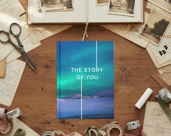 Libro de biografías guiado «Tu historia» / Guardián de recuerdos para abuelos / Diario biográfico de 500 preguntas / Regalo personalizado para dejar un legado