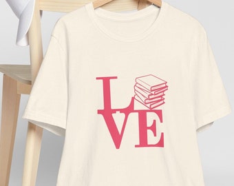 Camiseta de amor por los libros, amante de los libros, divertida camiseta de lectura, regalo para bibliotecario, amante de los libros o profesor, camiseta de ratón de biblioteca lector, regalo para amante de los libros, fantasía