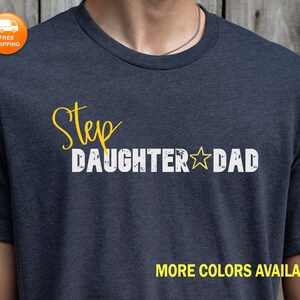 Stiefvater Geschenk, TochterDad Shirt, Bestes Stiefvater T-Shirt, Stieftochter Vater, Stiefvater Geschenk, Vatertagsgeschenk, Stiefvater Geschenk, Bonus Dad T-Shirt